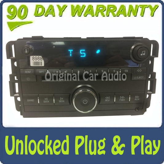 Unlocked 2008 2009 2010 2011 Buick Lucerne OEM AM FM Radio CD Player Receiver U1C