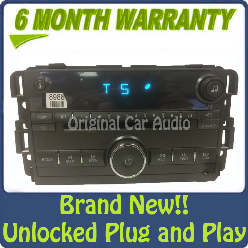 New Unlocked 2008 2009 2010 2011 Buick Lucerne OEM AM FM Radio CD Player Receiver U1C