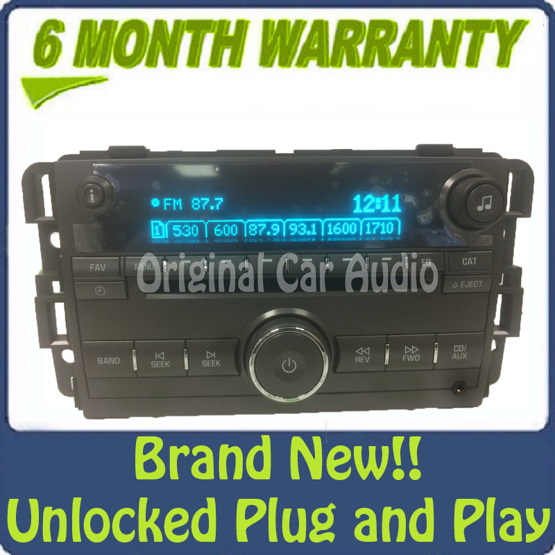 New Unlocked 2011 Buick Lucerne OEM AM FM Radio CD Player Receiver UUI