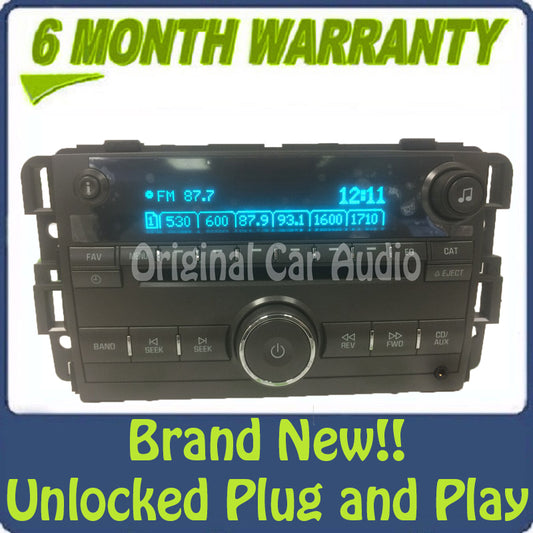 New Unlocked 2011 Buick Lucerne OEM AM FM Radio CD Player Receiver UUI