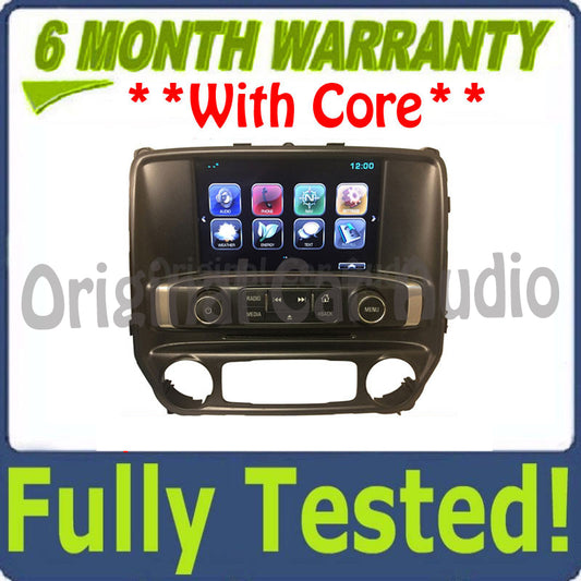 Blemished 2014 - 2019 GMC Sierra OEM Touch Screen Radio Control Panel Display Monitor