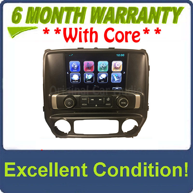 2014 - 2019 GMC Sierra OEM Touch Screen Radio Control Panel Display Monitor