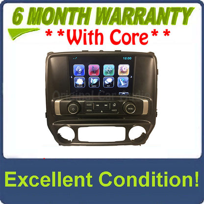 2014 - 2019 GMC Sierra OEM Touch Screen Radio Control Panel Display Monitor