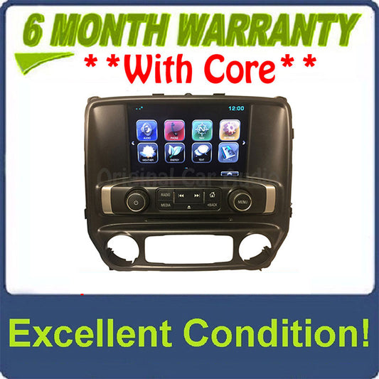 2014 - 2019 GMC Sierra OEM Touch Screen Radio Control Panel Display Monitor