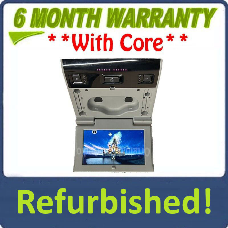 Refurbished 2015 - 2020 Chevy Cadillac GMC OEM Rear Entertainment Display Screen GRAY
