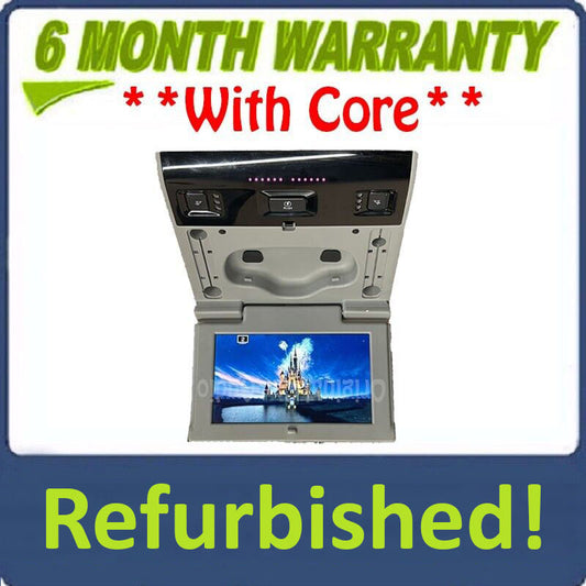 Refurbished 2015 - 2020 Chevy Cadillac GMC OEM Rear Entertainment Display Screen GRAY