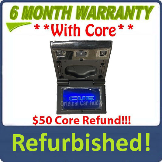 Refurbished 2015 - 2020 Chevy Cadillac GMC OEM 2nd row only Rear Entertainment Display Screen Black