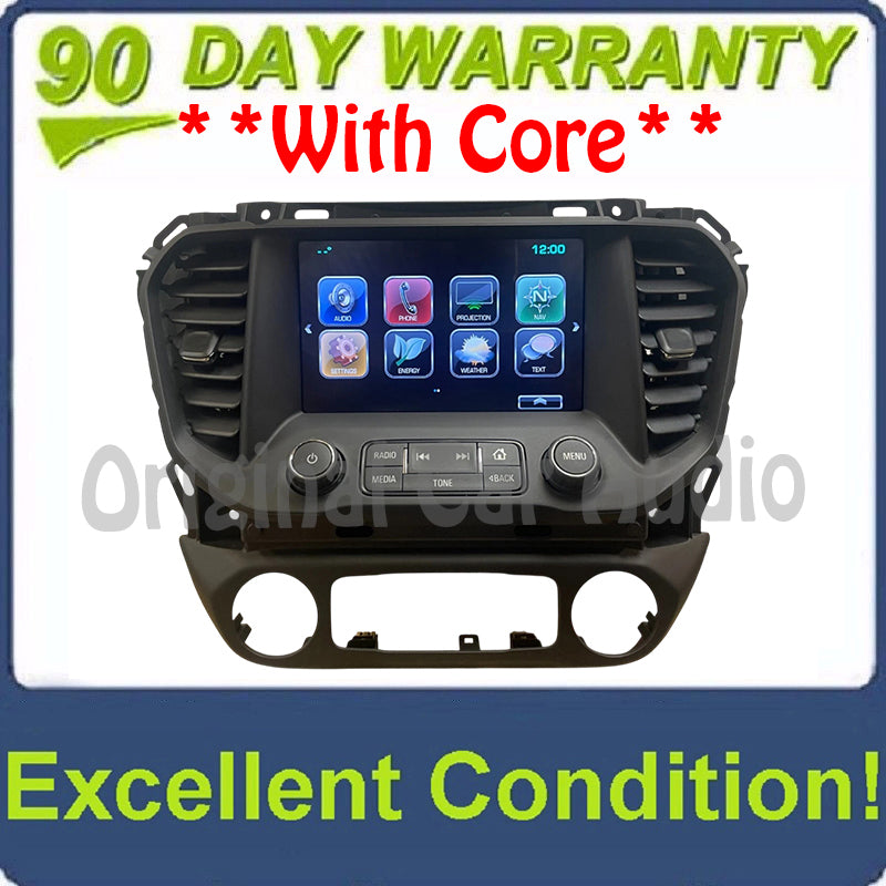2017 - 2019 GMC Acadia OEM Radio Display Screen Control Panel