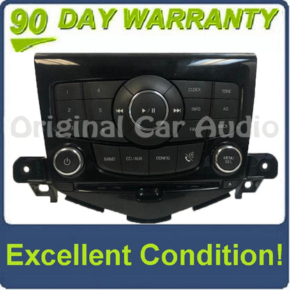 2011 - 2016 Chevy Cruze OEM Radio Contol Panel FACEPLATE ONLY