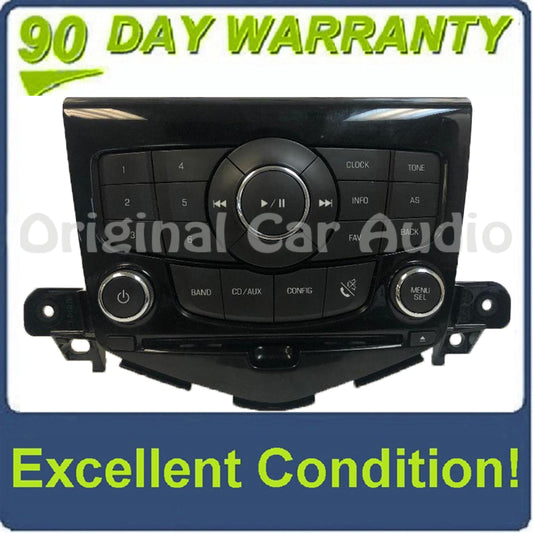 2011 - 2016 Chevy Cruze OEM Radio Contol Panel FACEPLATE ONLY