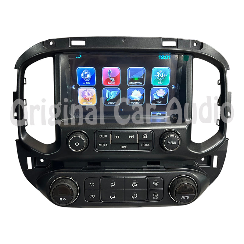 Refurbished 2017 - 2018 Chevy Colorado OEM Touch Screen Radio Navigation Display w/o Vents