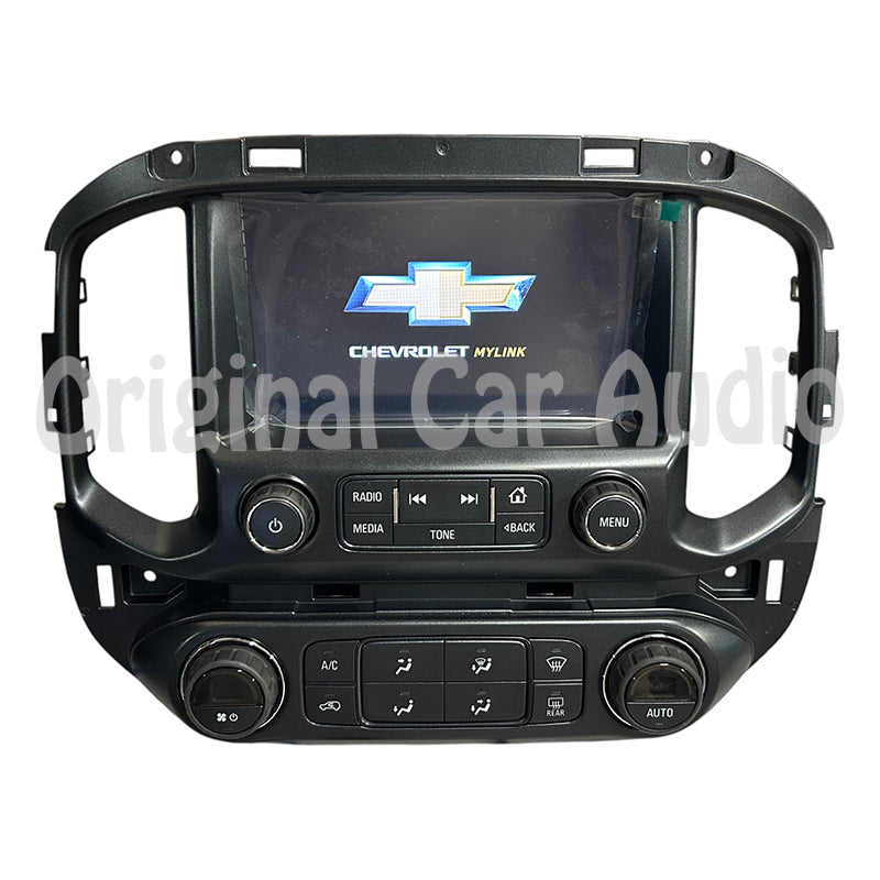 Refurbished 2017 - 2018 Chevy Colorado OEM Touch Screen Radio Navigation Display w/o Vents