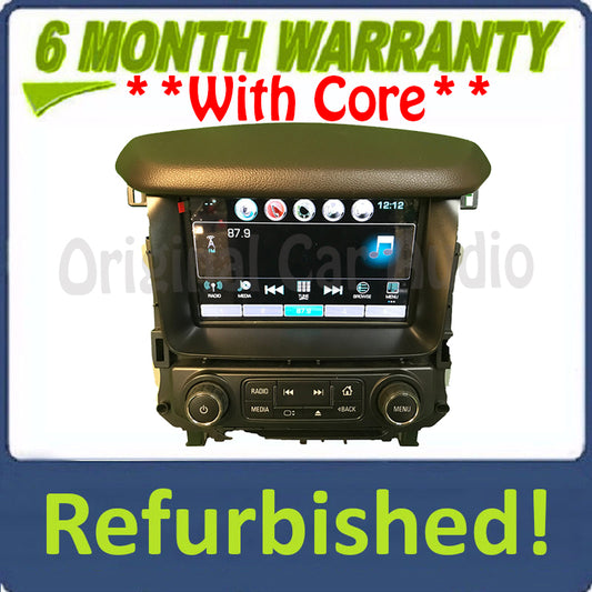 Refurbished 2017 - 2020 GMC Yukon XL OEM Intellink Pop Up Touch Infotainment Display Monitor - RED