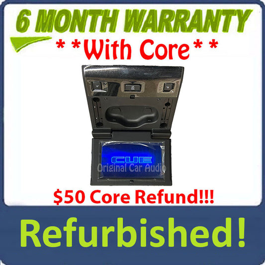 Refurbished 2015 - 2020 GM Chevy Chevrolet Cadillac 3rd Row Overhead DVD Display Screen