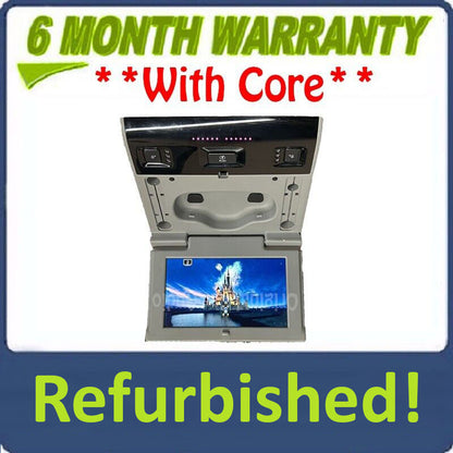 Refurbished 2015 - 2020 Chevy Cadillac GMC OEM Rear Entertainment 3rd Row Display Screen GRAY