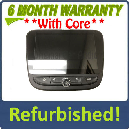 Refurbished 2018 - 2021 Chevrolet Equinox Malibu Volt OEM Navigation Information Touch Screen Display Monitor