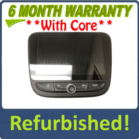 Refurbished 2018 - 2021 Chevrolet Equinox Malibu Volt OEM Navigation Information Touch Screen Display Monitor