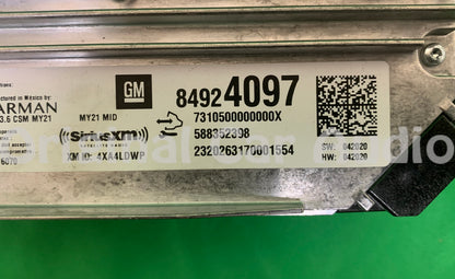 2021 - 2023 Chevrolet GMC Cadillac Buick OEM SAT Radio Receiver Module IOU