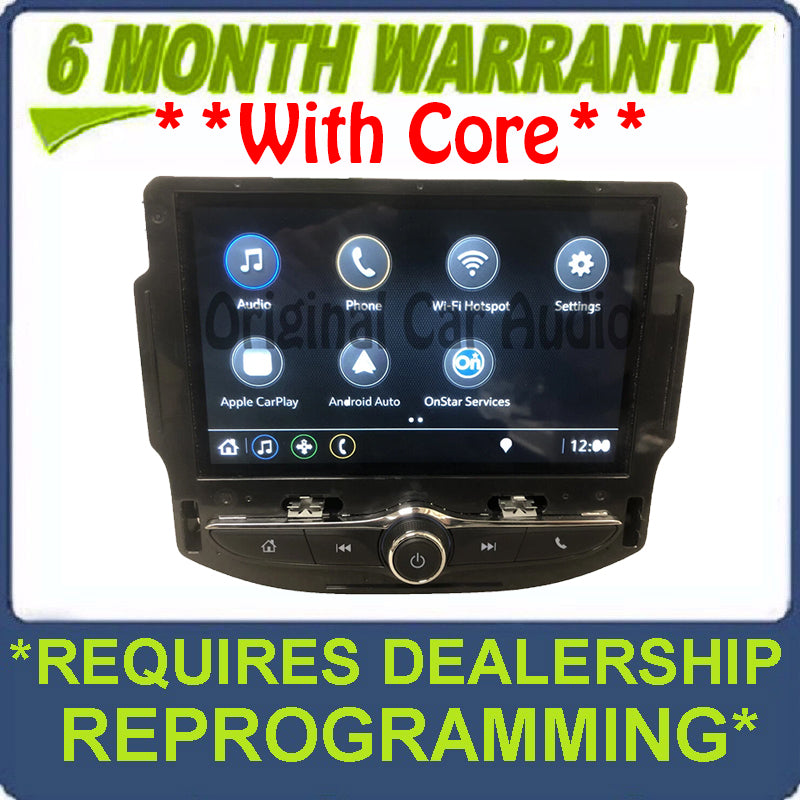 2021 - 2023 CHEVROLET TRAILBLAZER OEM 7" RADIO SCREEN DISPLAY 84950429