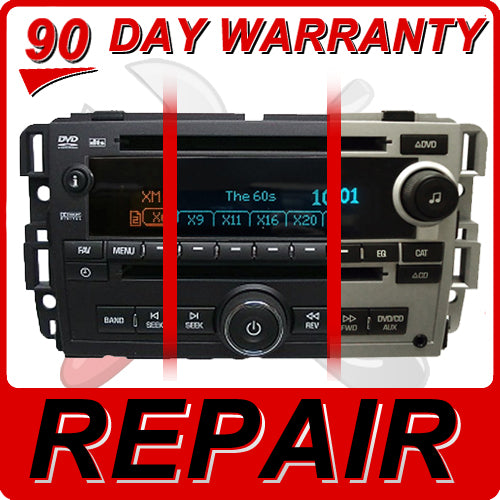 REPAIR 07 - 12 Chevy GMC Buick Pontiac Dual DVD CD Changer FIX