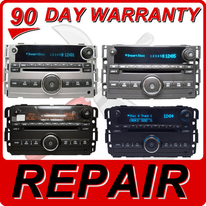 REPAIR 07 - 09 GMC Acadia Yukon Chevy Malibu CD Changer FIX