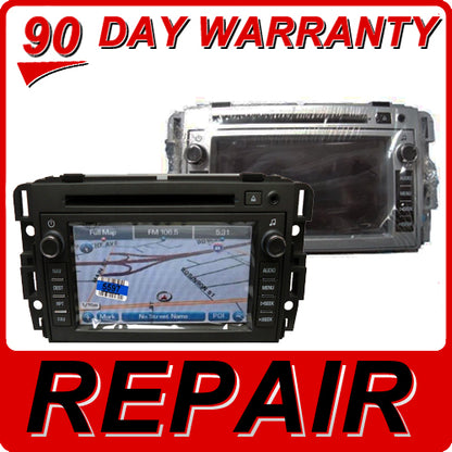 REPAIR Service 2007 2008 2009 2010 2011 2012 GMC OEM Sierra Chevy Equinox Navigation DVD Repair