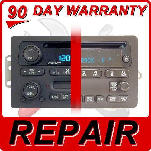 03 - 06 GMC Envoy Yukon Sierra Radio CD Player Repair