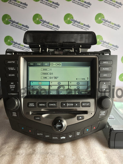 HONDA Accord Navigation System GPS Radio Stereo 6 Disc Changer CD Player 2CY3 2006 2007