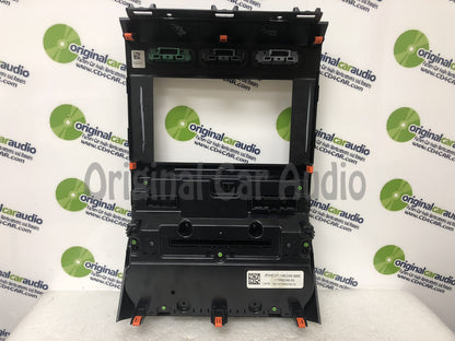 2017 - 2018 Ford F250 F350 Super Duty 8" Radio Dual Zone Climate Control Panel BEZEL ONLY