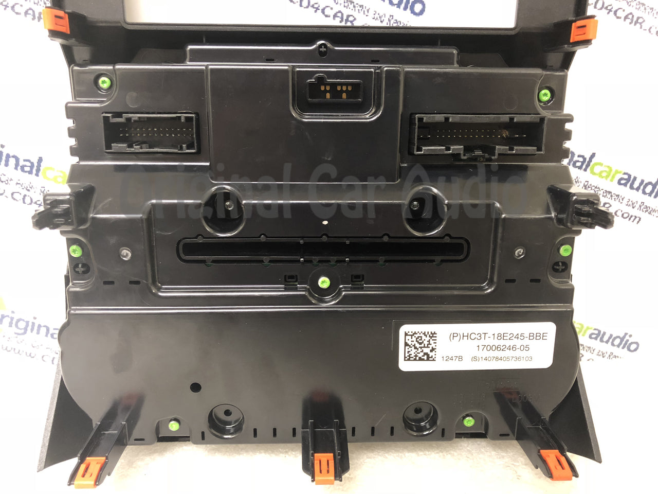 2017 - 2018 Ford F250 F350 Super Duty 8" Radio Dual Zone Climate Control Panel BEZEL ONLY
