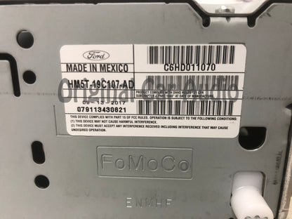 2017 - 2018 Ford C-Max OEM AM FM Single CD XM Multi Media Radio Receiver