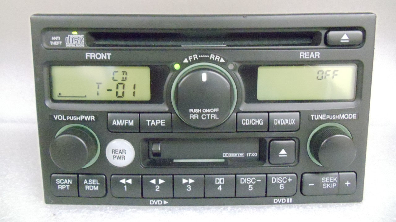 REPAIR 02 03 04 Honda Odyssey CD Player with DVD Option