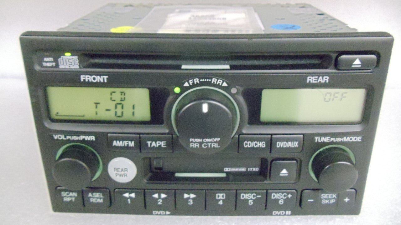 REPAIR 02 03 04 Honda Odyssey CD Player with DVD Option