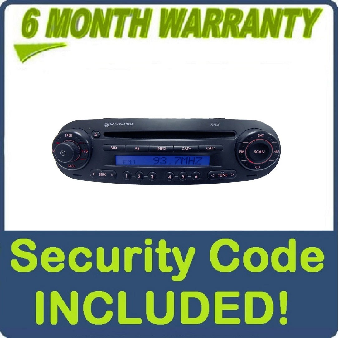 New 1C0035196CS Volkswagen VW Beetle Radio MP3 CD Player