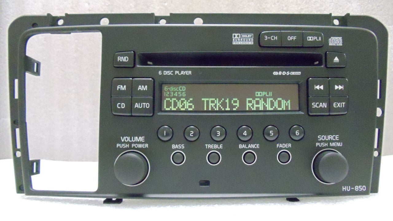 MAINBOARD REPAIR SERVICE for VOLVO S60 V70 S80 XC70 Radio HU-850 6 Disc Changer CD Player