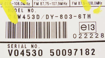 05 06 07 08 Volvo V70 S60 Premium Sound Radio 6 CD Changer HU-850 2005 2006 2007 2008 30745813-1