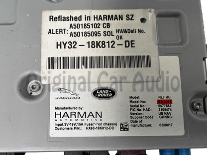 2017 - 2019 Jaguar Land Rover OEM Multi Media AM FM Sat Bluetooth Radio Receiver NLU HU BE L015