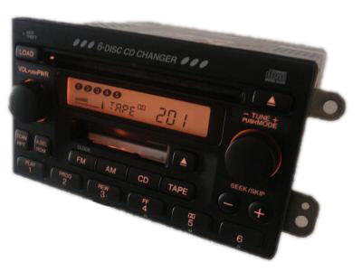 Honda CRV (CR-V) Radio Tape and 6 Disc CD Changer 1999 - 2004