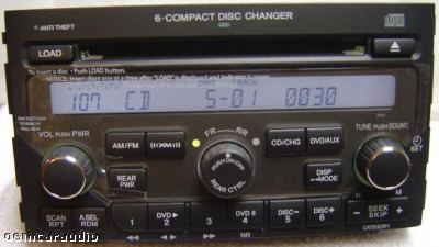 2006 2007 2008 Honda Pilot Radio and 6 Player