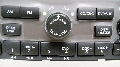 2006 2007 2008 Honda Pilot Radio and 6  Player