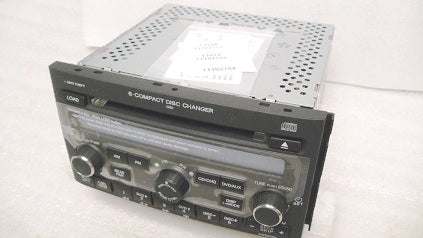 2006 2007 2008 Honda Pilot Radio and 6  Player