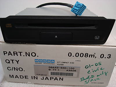 2001 2002 2003 2004 2005 Honda Civic Remote CD Player