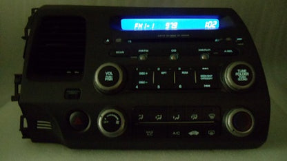 06 07 08 09 Honda CIVIC XM Radio MP3 CD Player 2AD0 2AF0 Ho2AD0