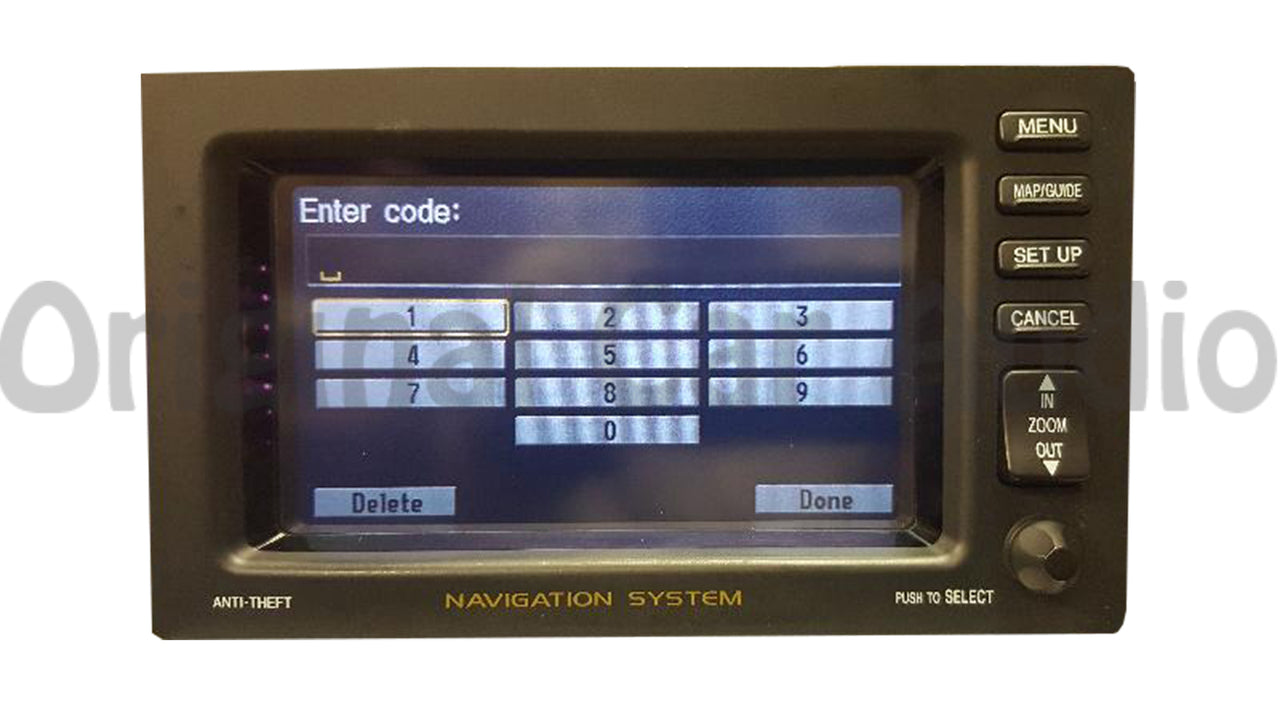 HONDA Pilot Navigation System GPS LCD Disaply Screen Monitor 2003 2004 2005