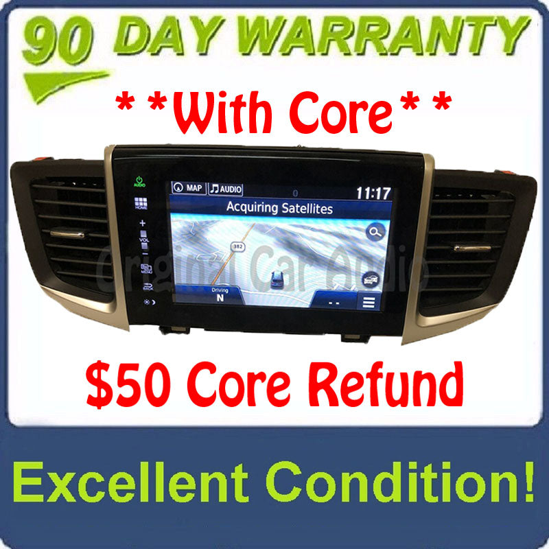 2016 - 2018 Honda Pilot OEM Touch Screen Multimedia AM FM Radio Receiver