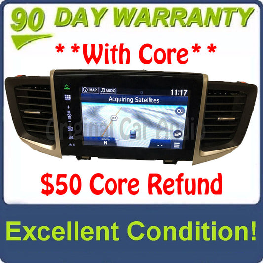 2016 - 2018 Honda Pilot OEM Touch Screen Multimedia AM FM Radio Receiver