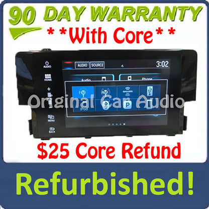 Refurbished 2016 - 2018 Honda Civic OEM Navigation Touch Screen Factory Radio Display Screen
