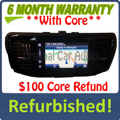 2016 - 2017 Honda Accord OEM Touch Screen Navigation CD Multi Media Radio Receiver