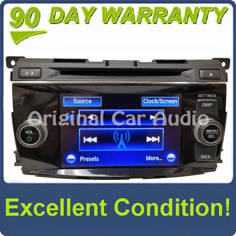 2013 - 2015 Honda Crosstour OEM AM FM CD Player Touchscreen Radio