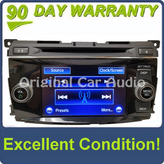 2013 - 2015 Honda Crosstour OEM AM FM CD Player Touchscreen Radio